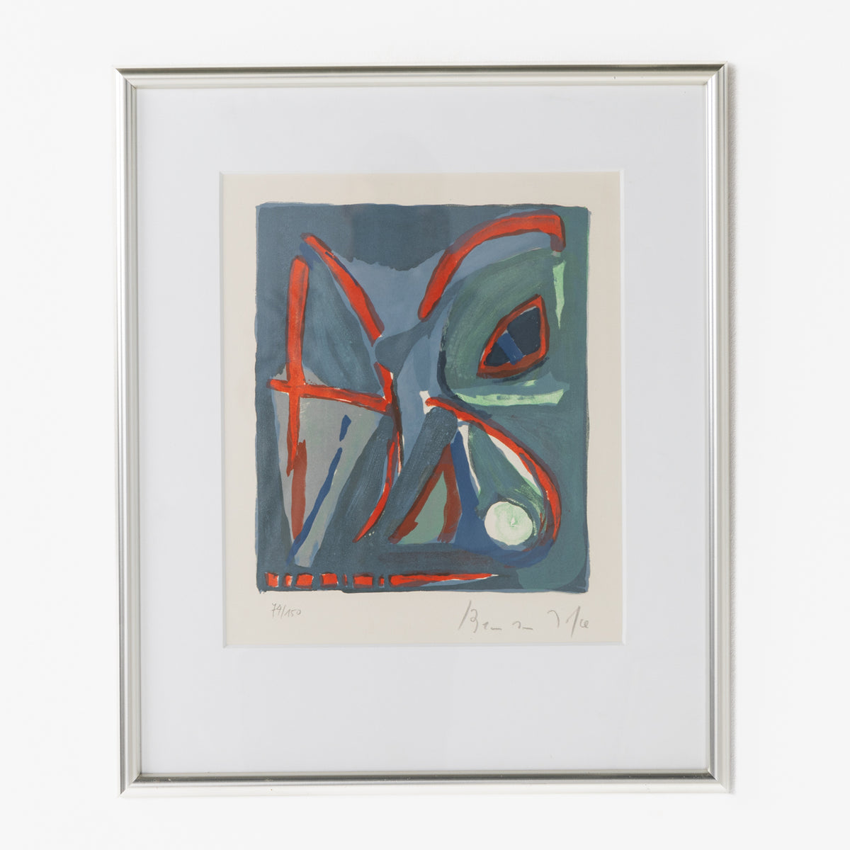 Signed lithograph