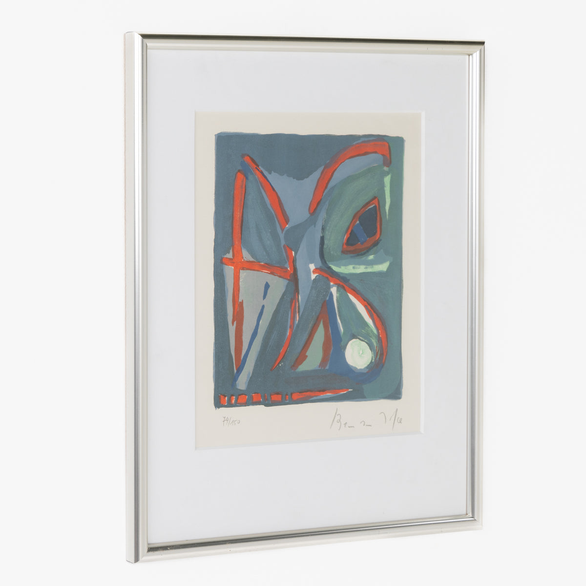 Signed lithograph