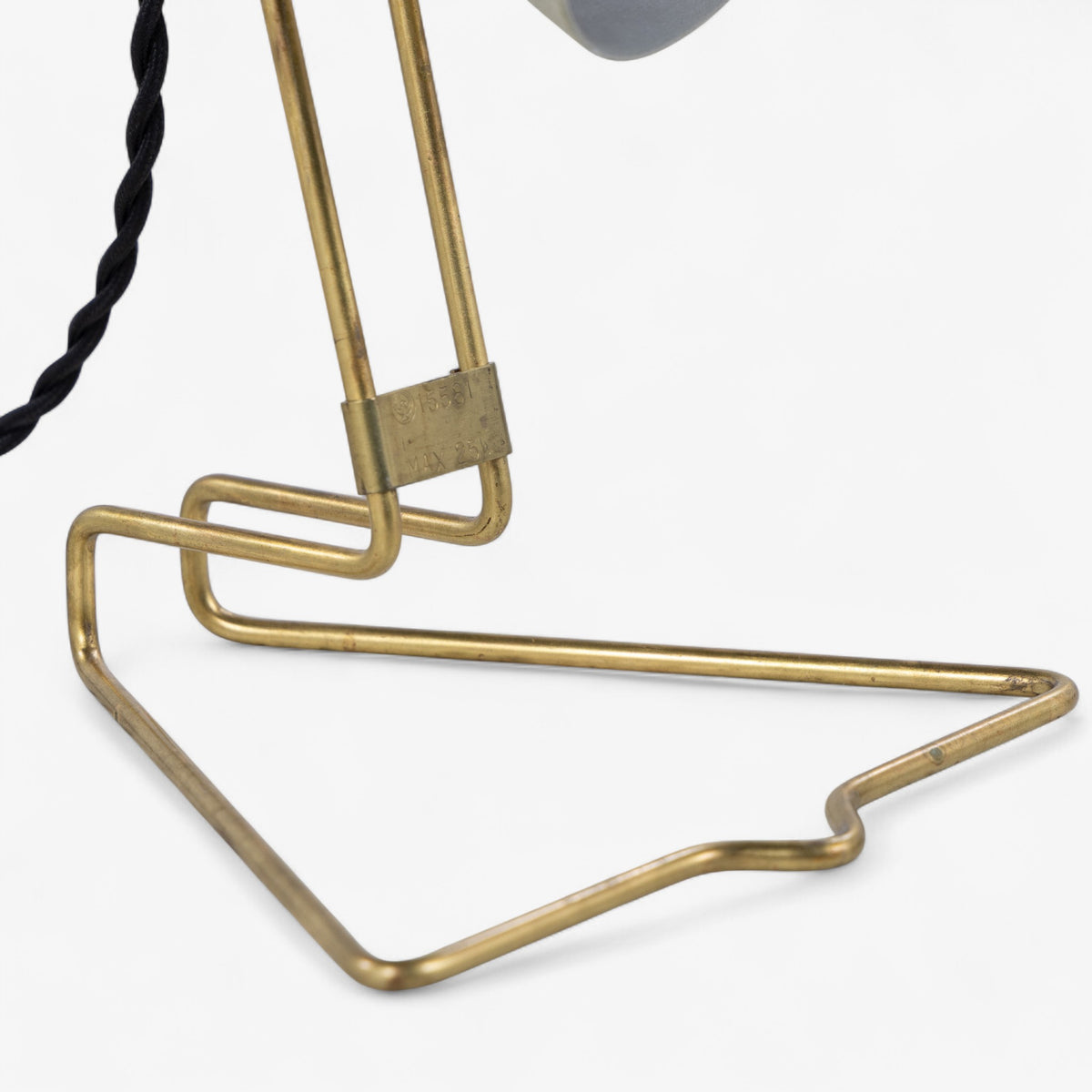 Bordlampe i metal