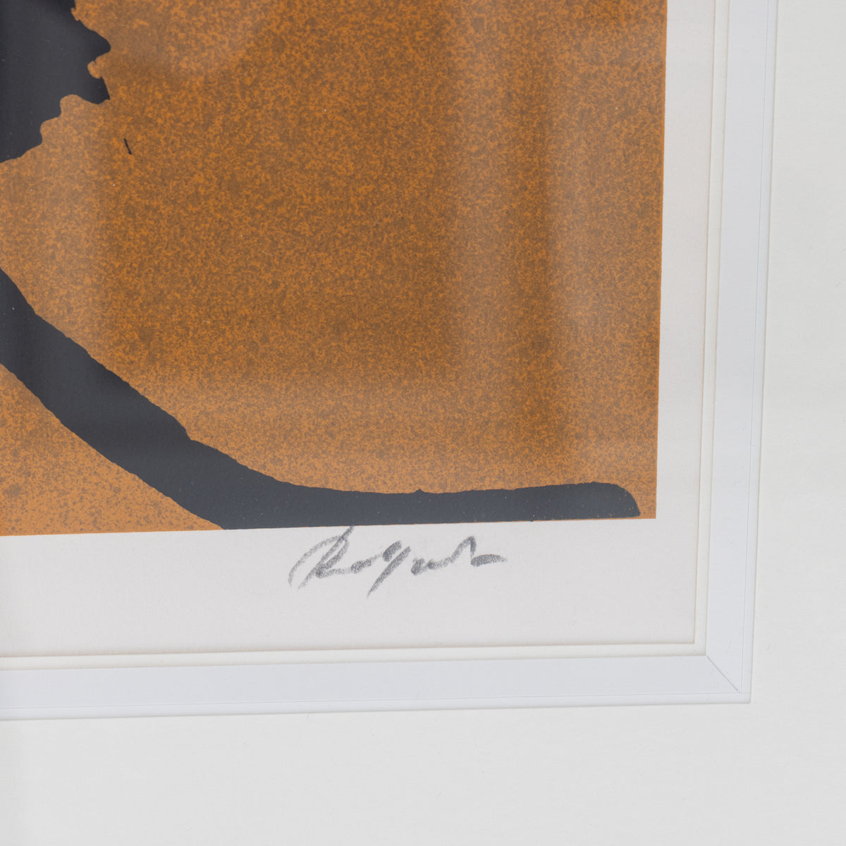 Signed silkscreen print