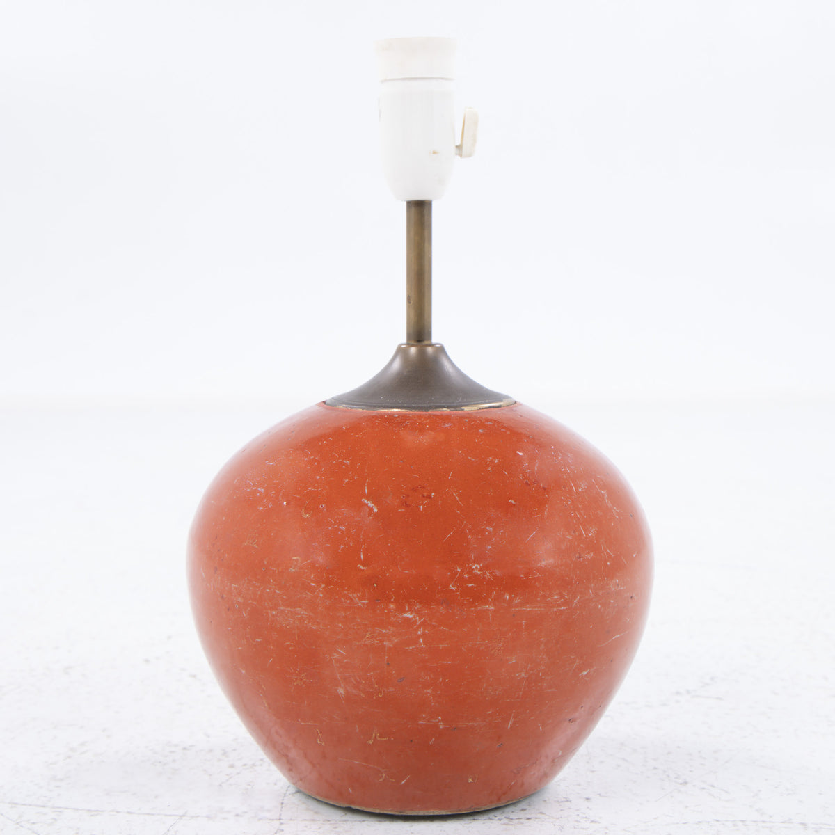Pair of table lamps in stoneware