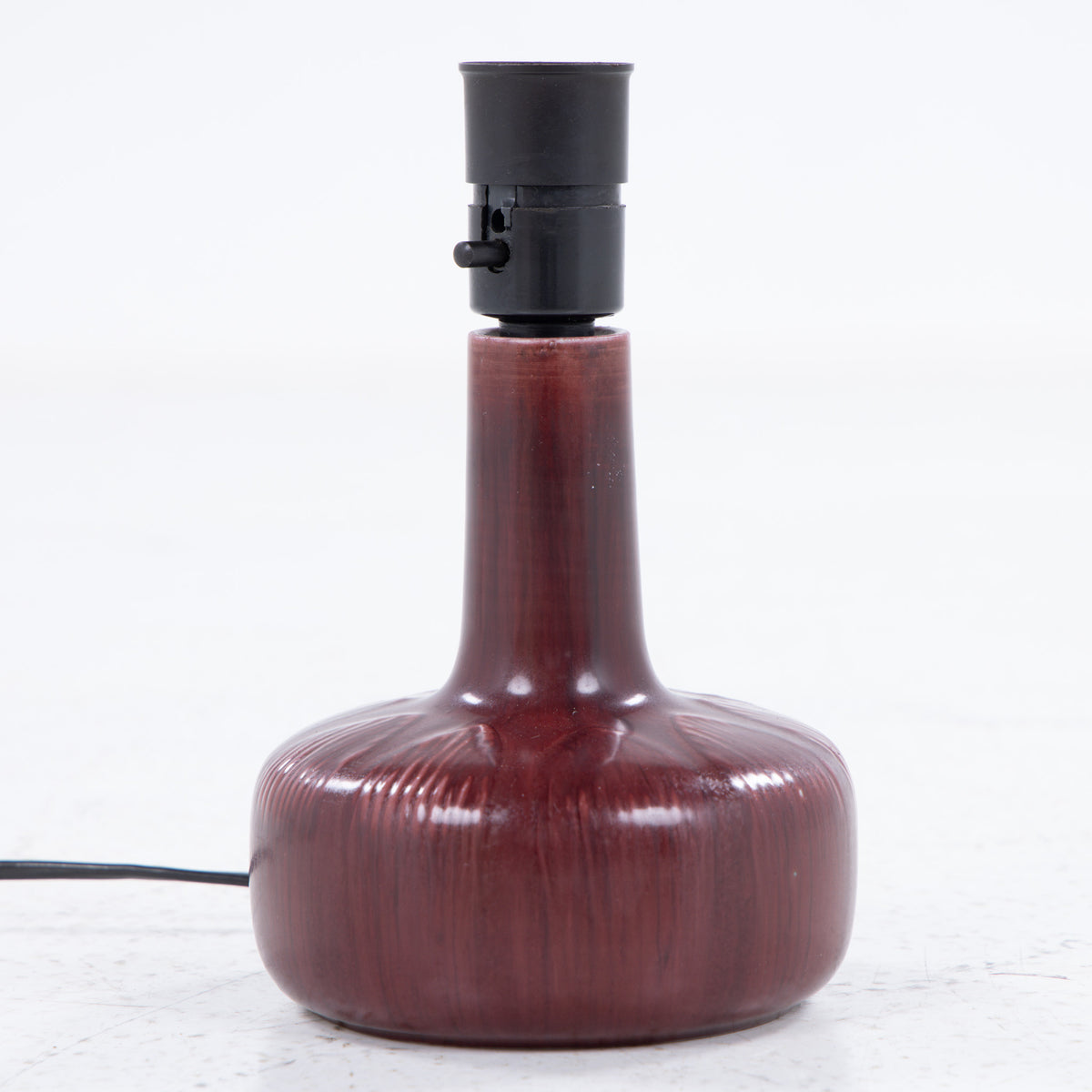 Table lamp in stoneware