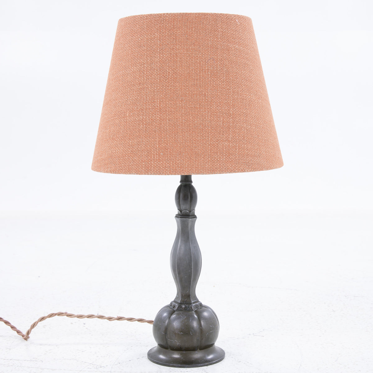 Table lamp in discometal