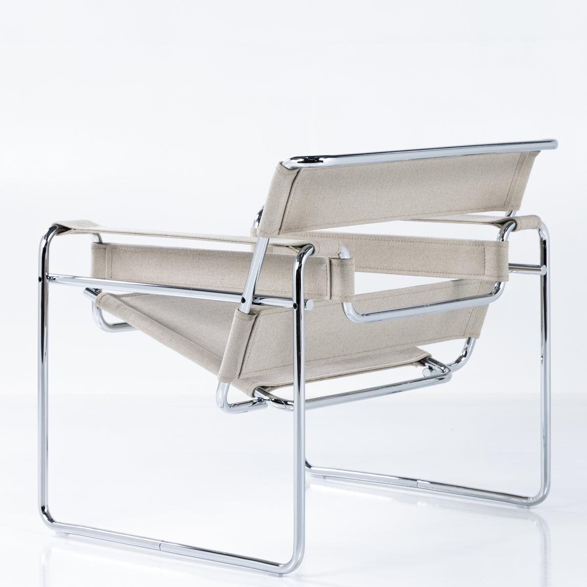 Wassily Lounge Chair' in washed canvas