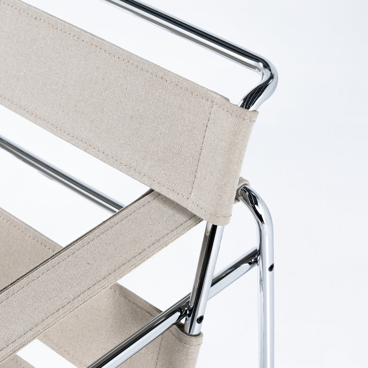 Wassily Lounge Chair' in washed canvas