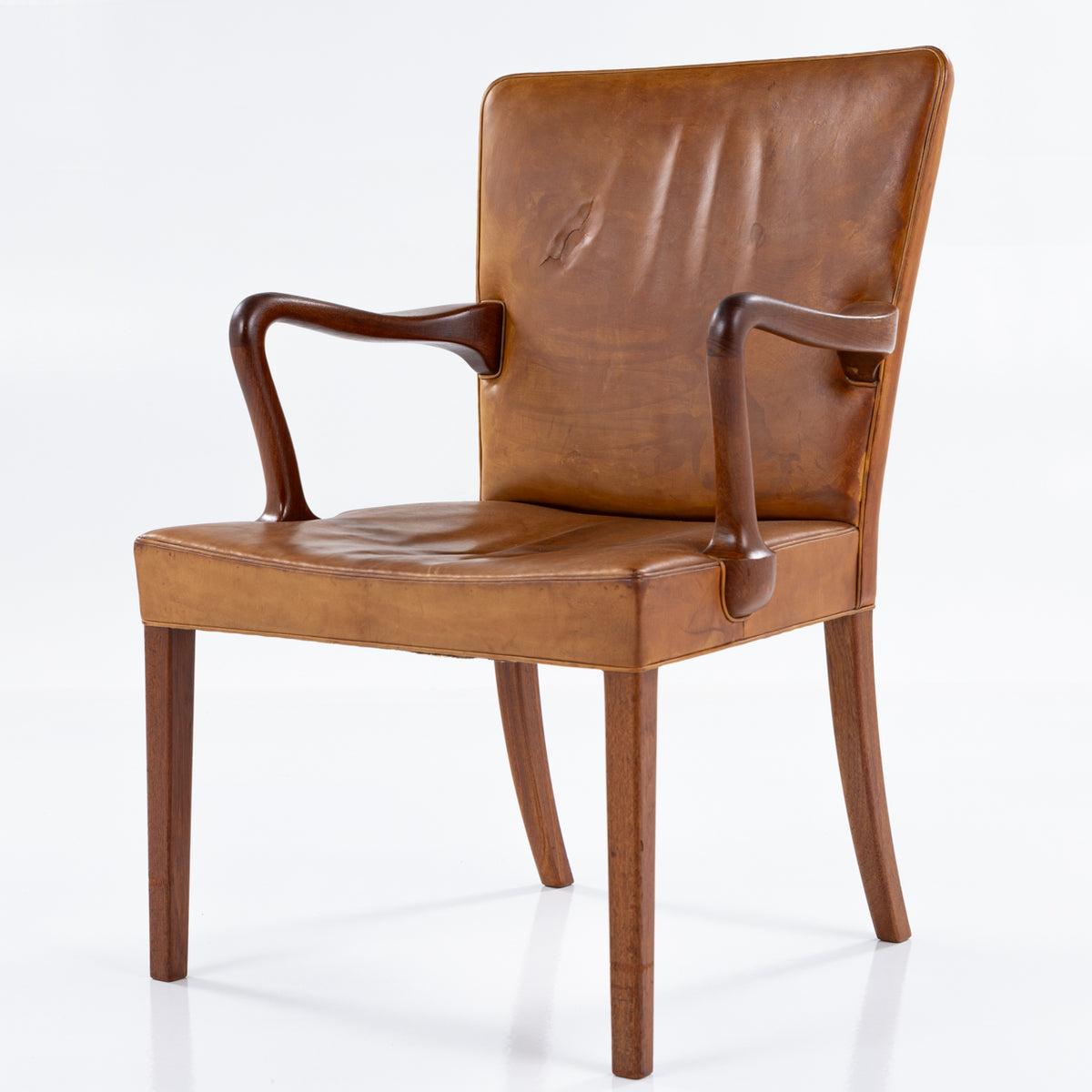 Armchair in teak