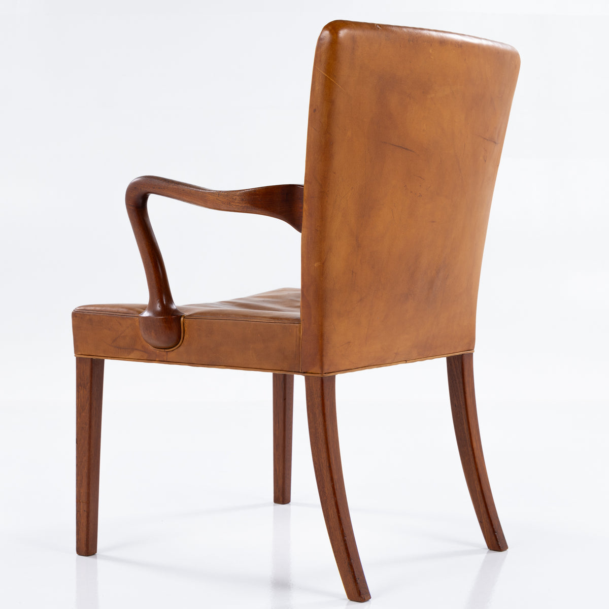 Armchair in teak