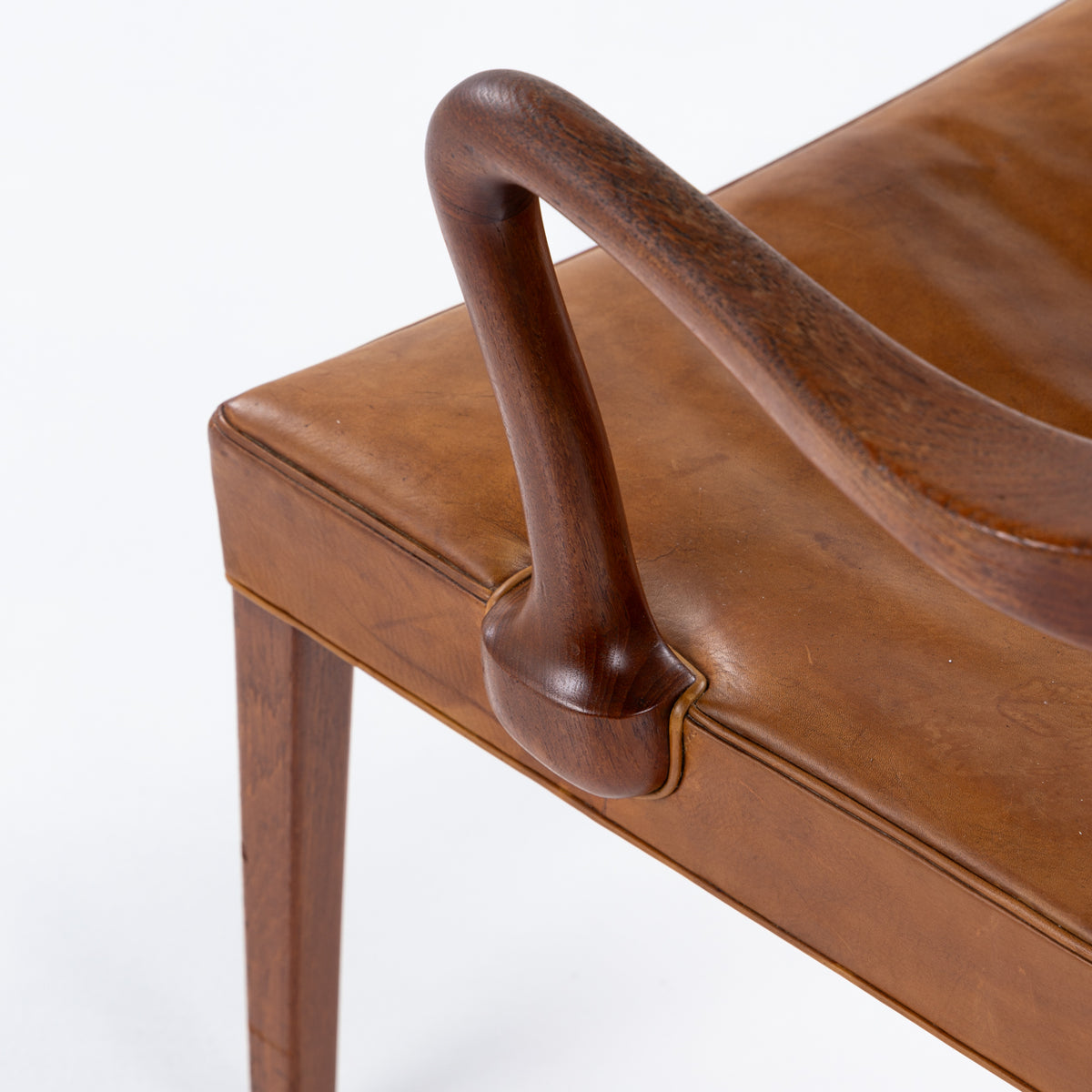 Armchair in teak