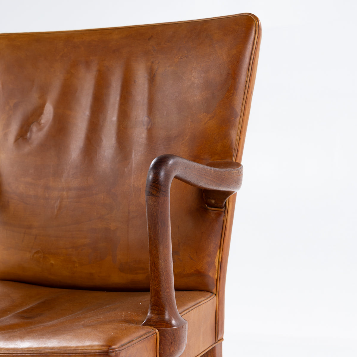 Armchair in teak