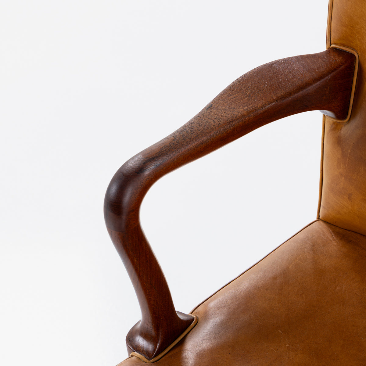 Armchair in teak