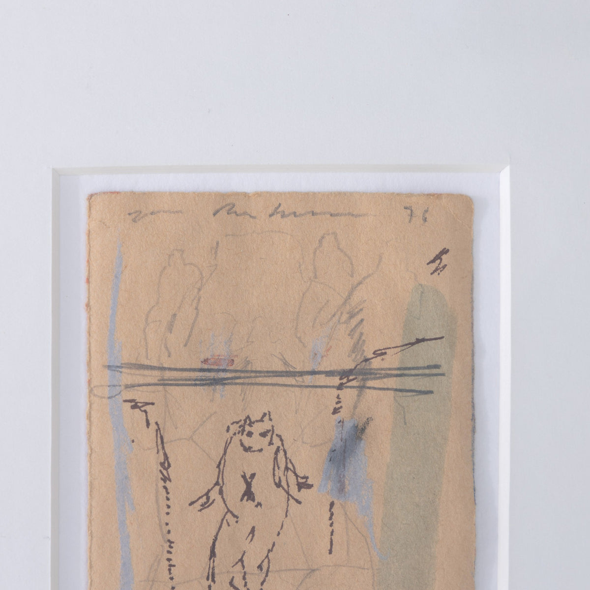 Mixed media on paper