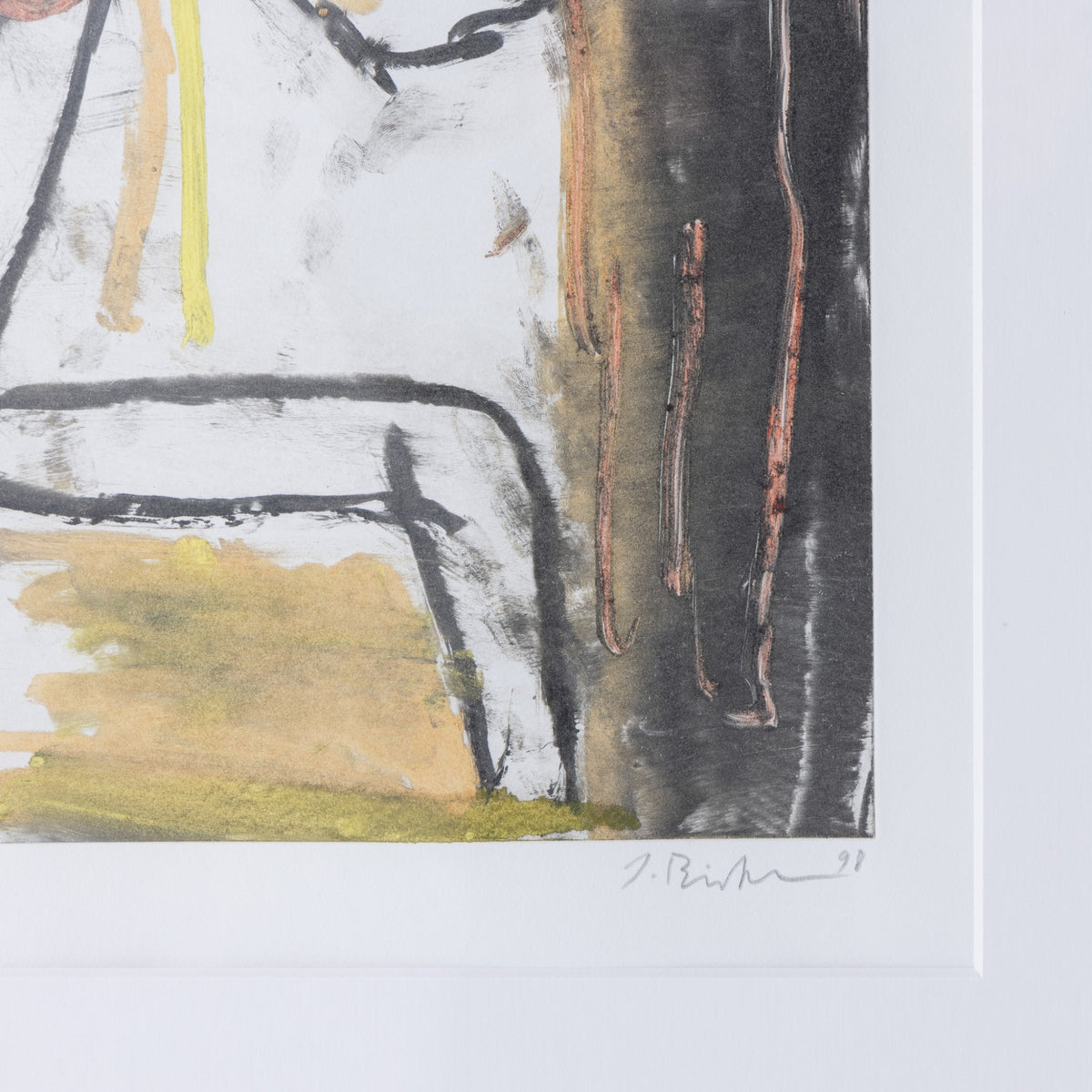 Unique print on paper