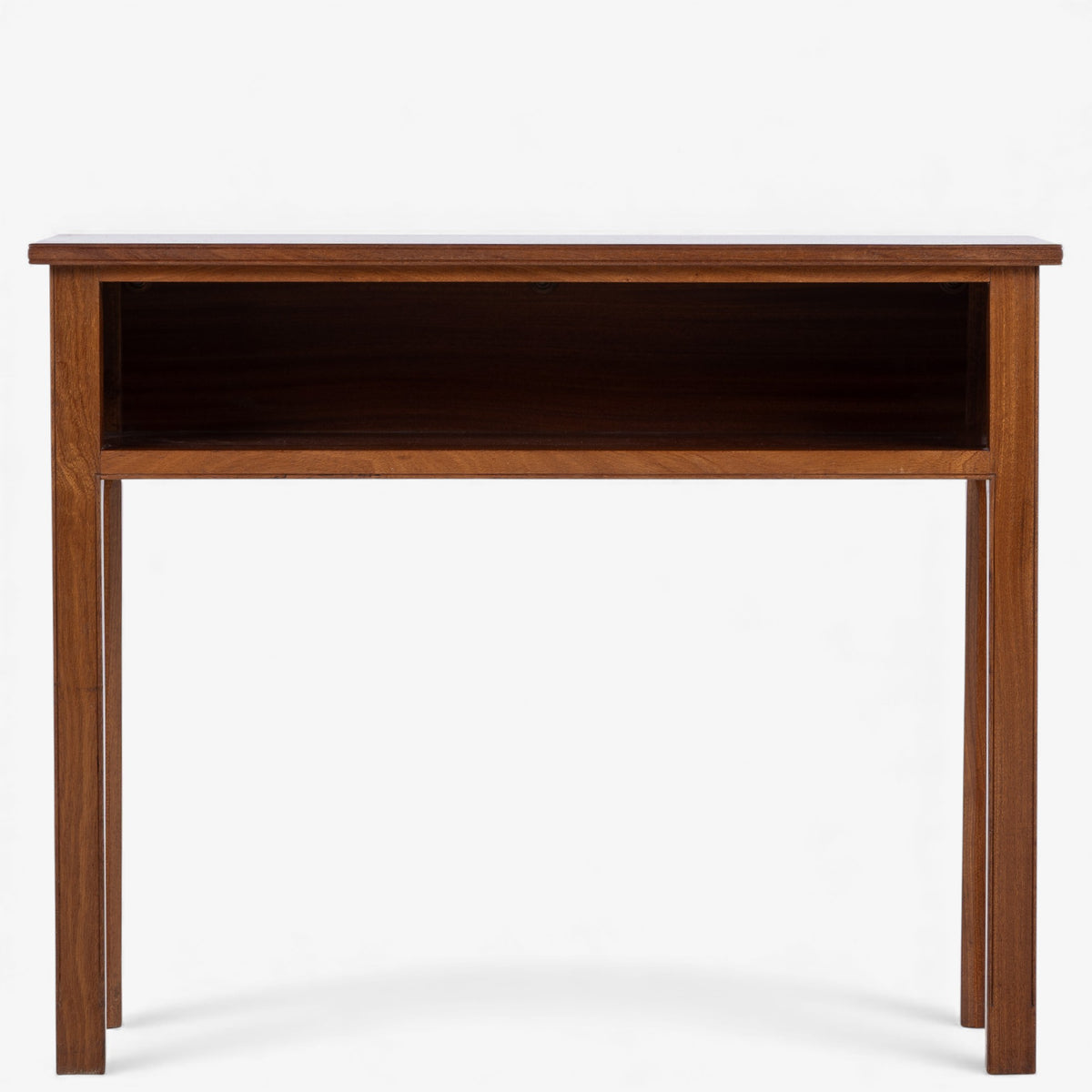 Side table in mahogany