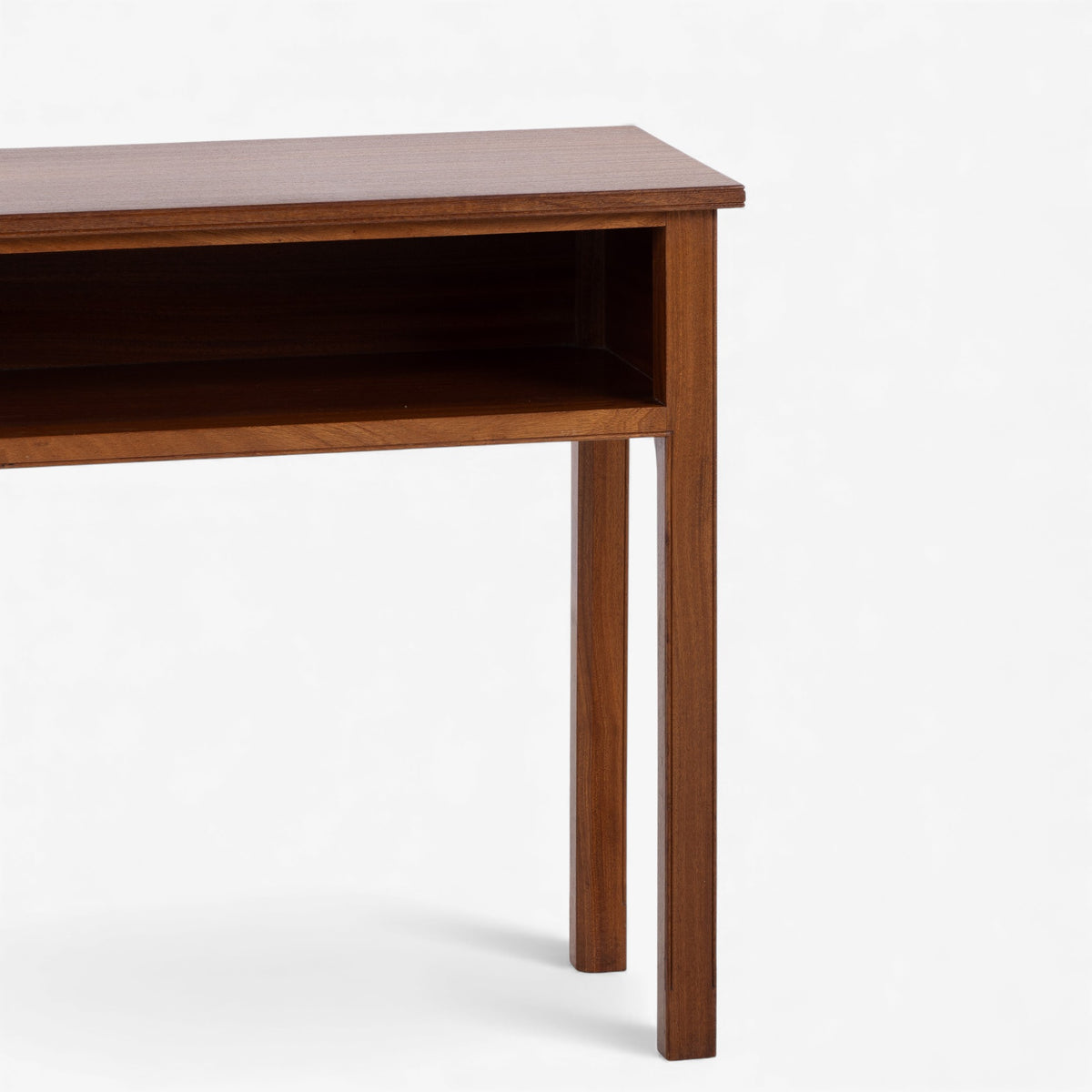 Side table in mahogany