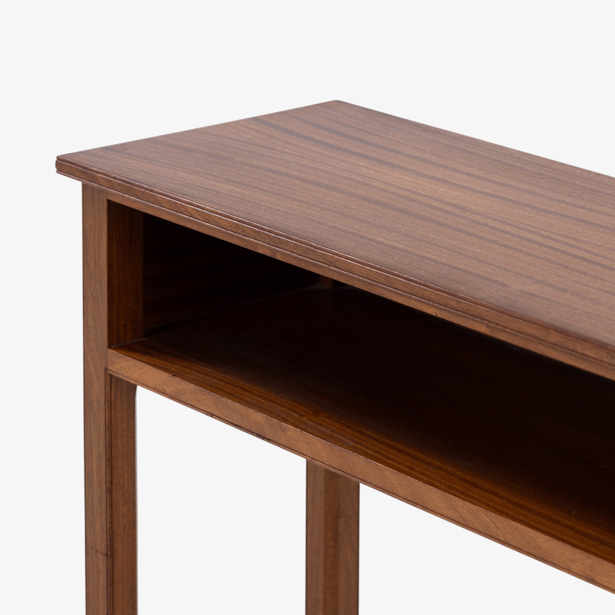 Side table in mahogany