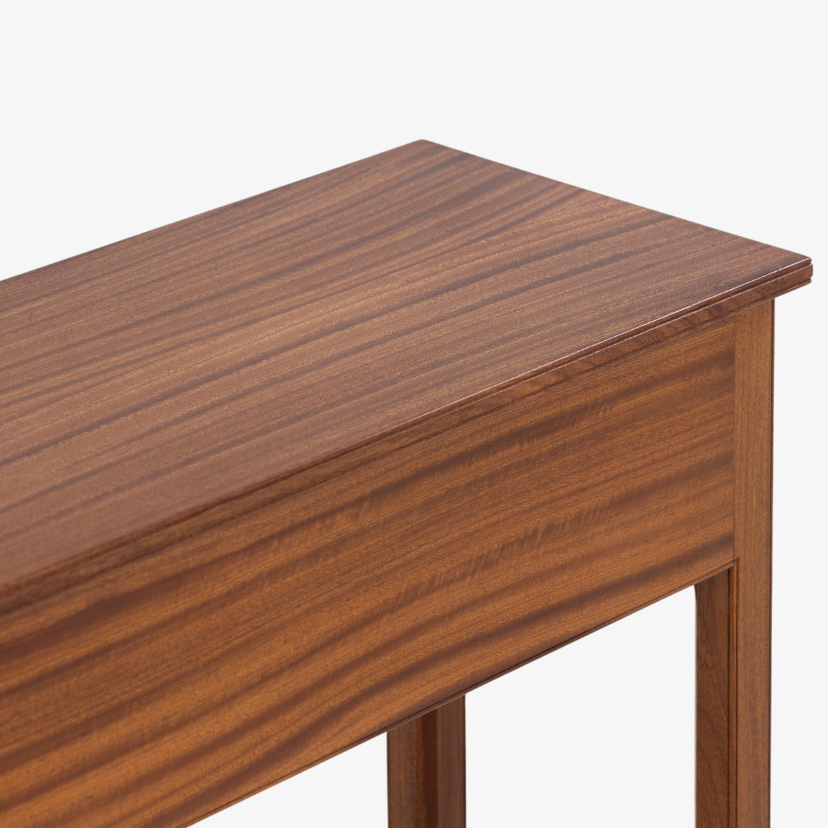 Side table in mahogany