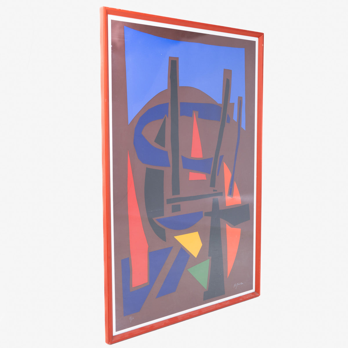 Large silkscreen print
