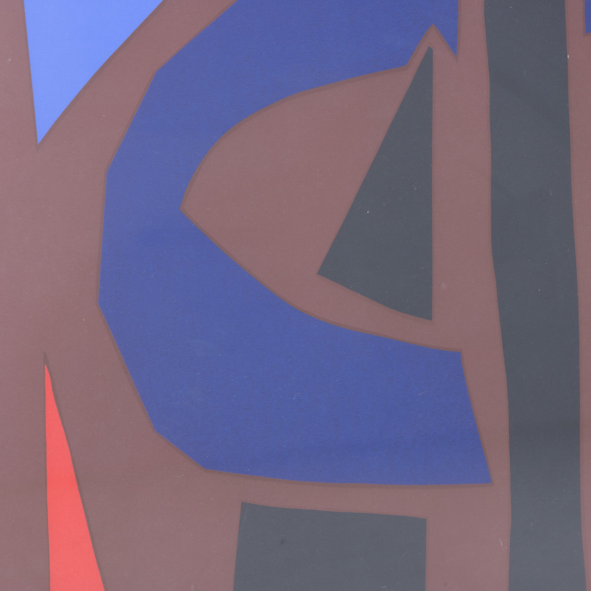 Large silkscreen print