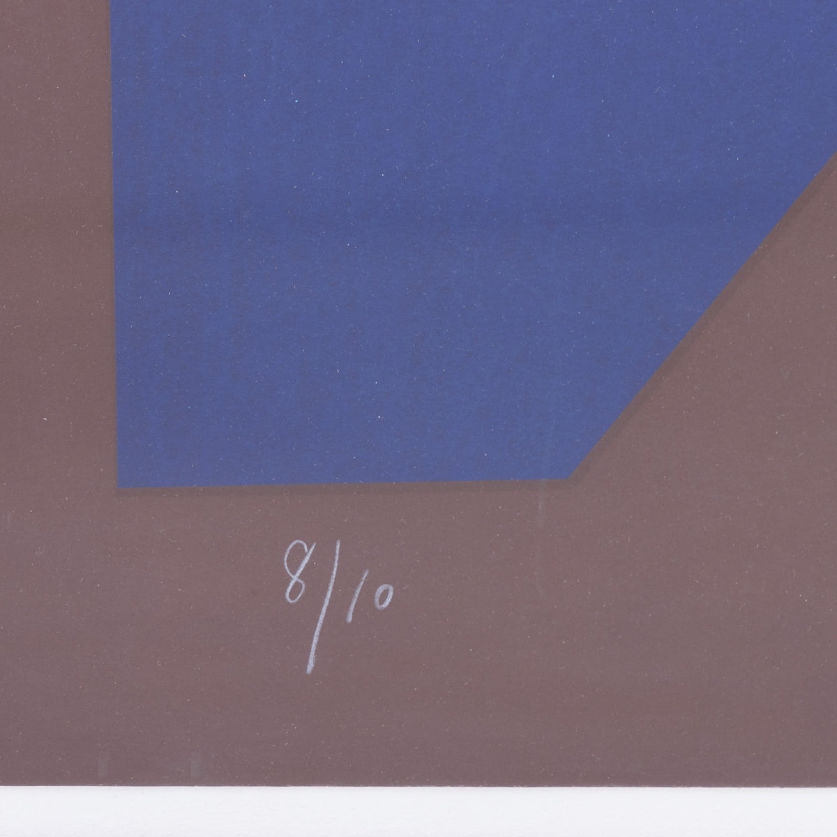 Large silkscreen print