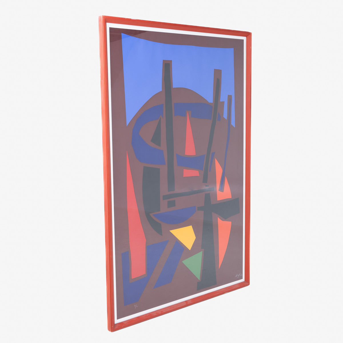 Large silkscreen print