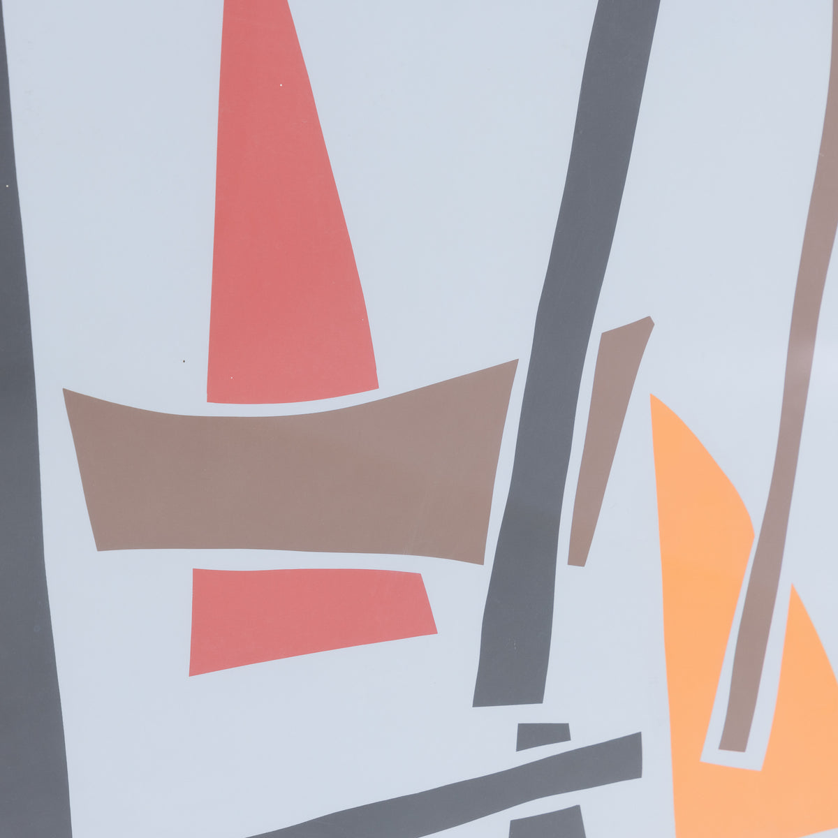 Large silkscreen print