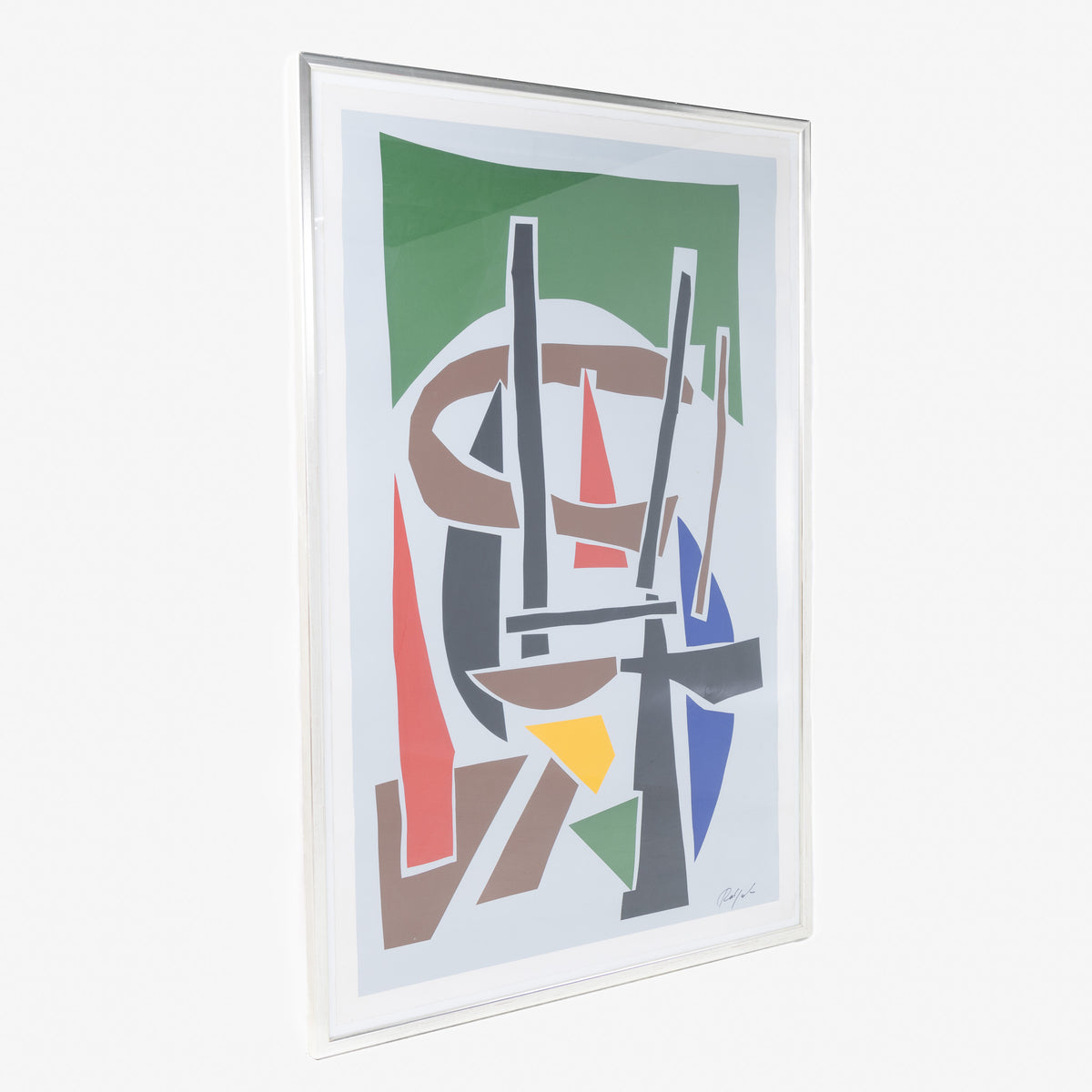 Large silkscreen print