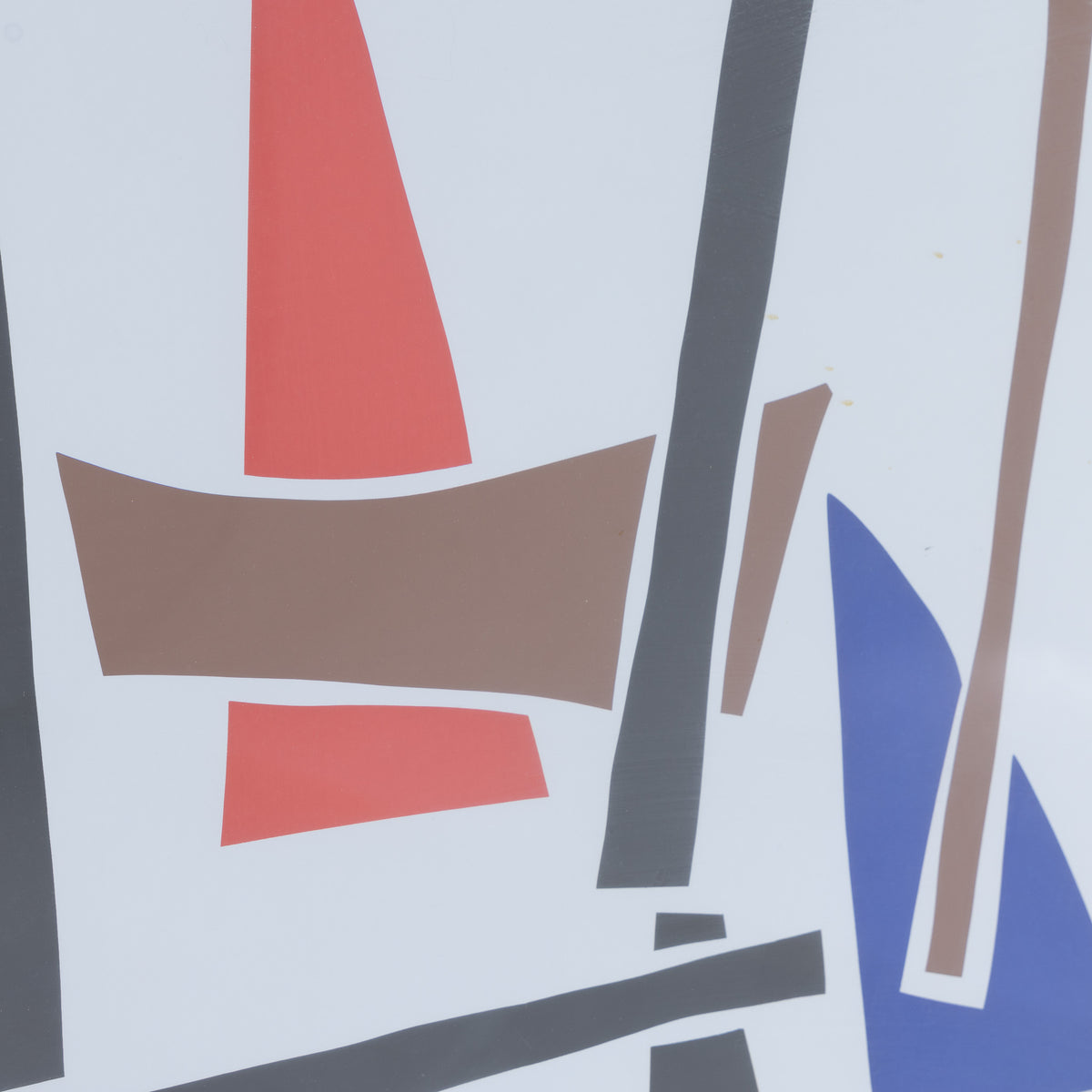 Large silkscreen print