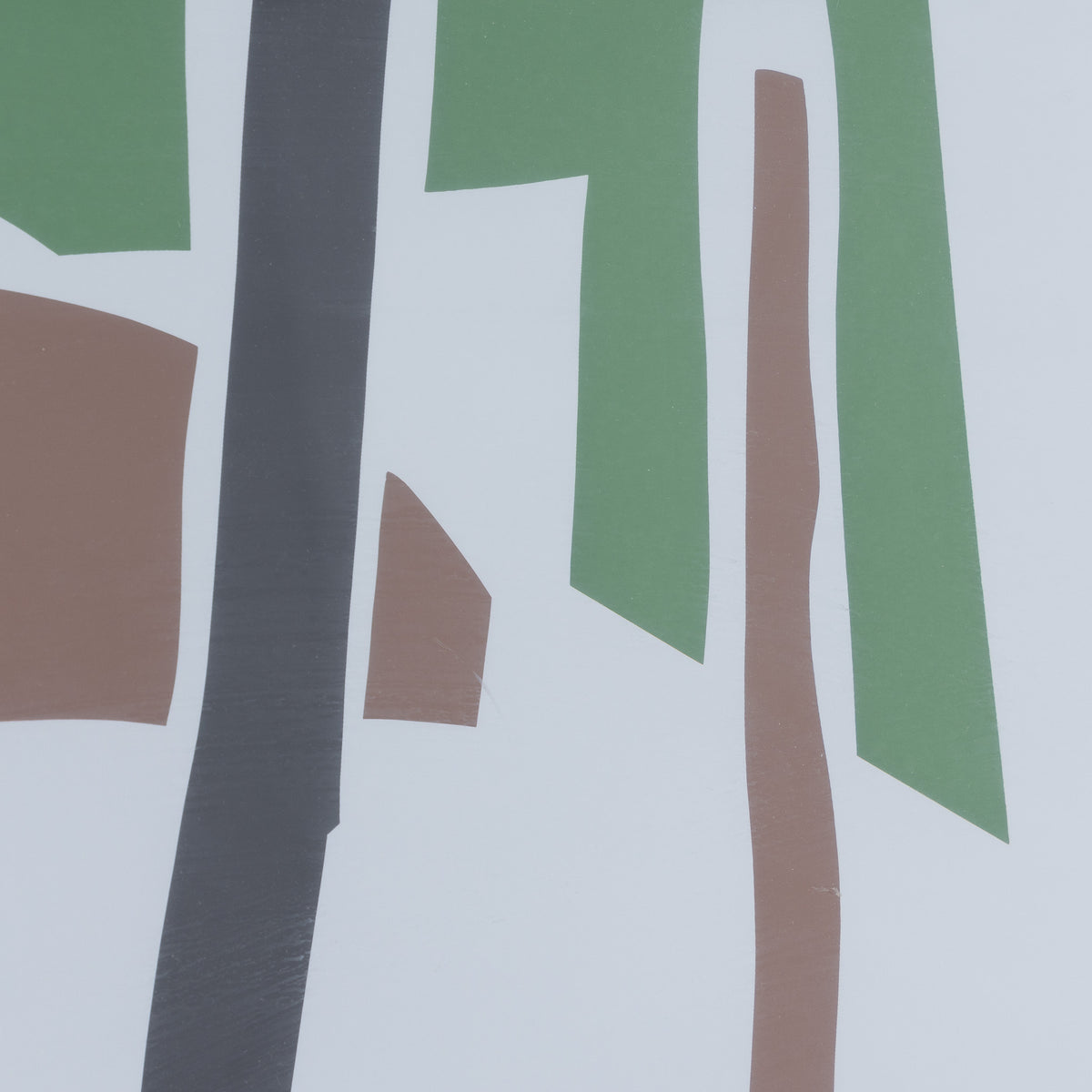 Large silkscreen print