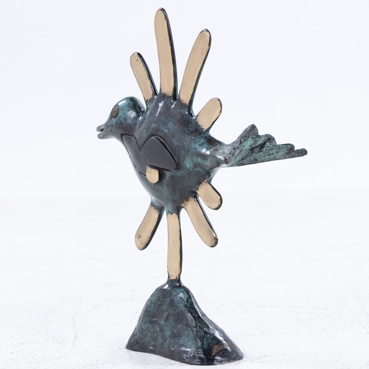 The Sundbird in bronze