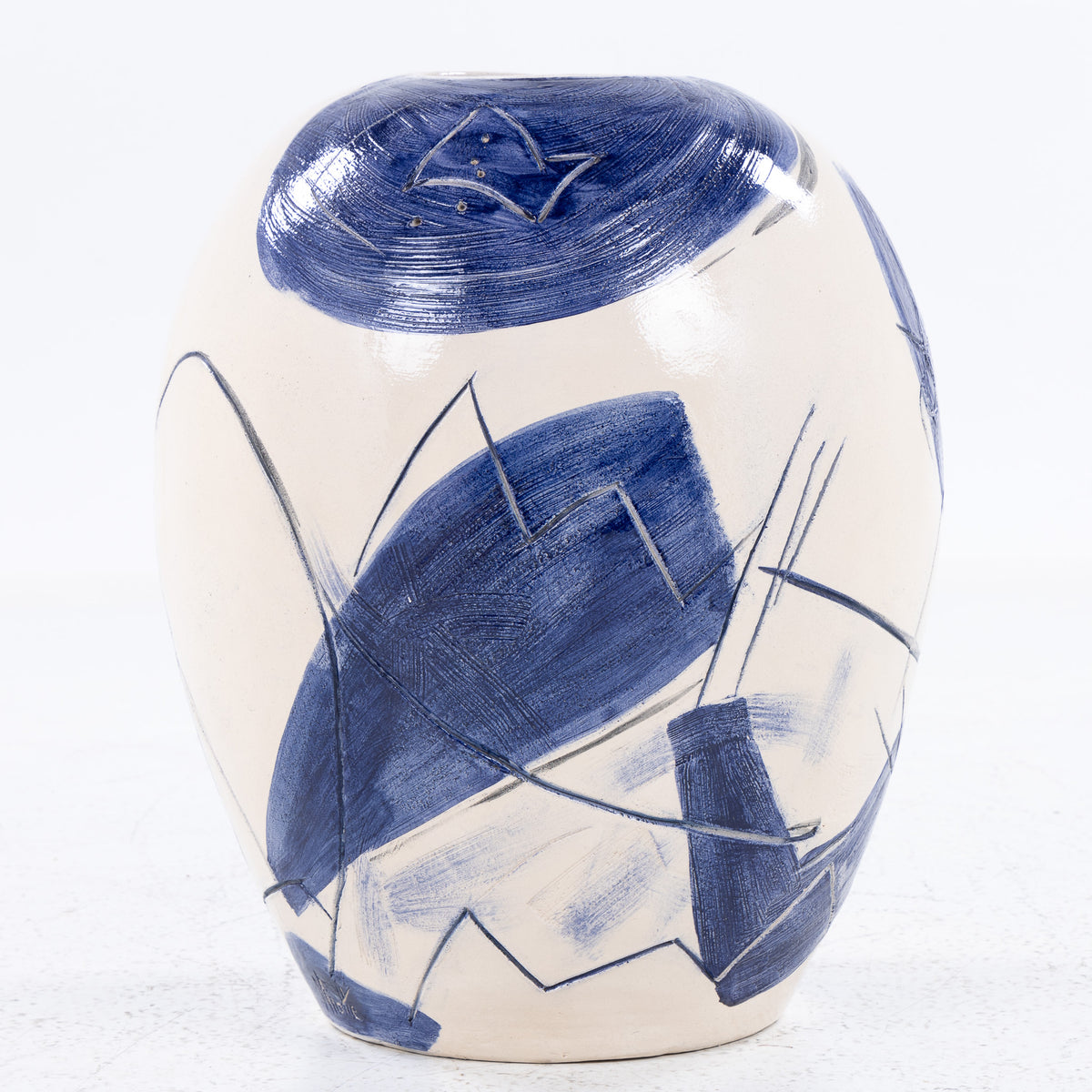 Vase in stoneware