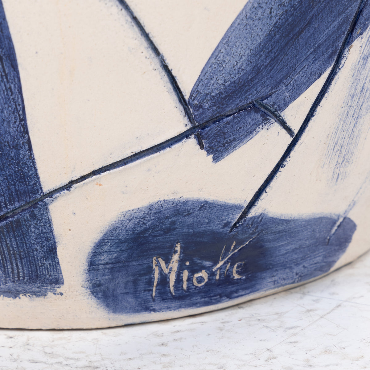 Vase in stoneware