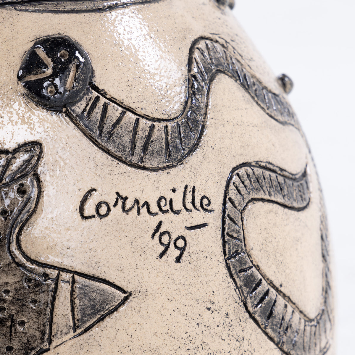 Sculpture in stoneware