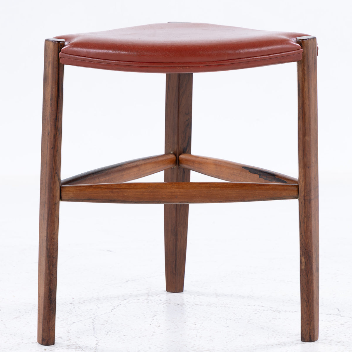 Stool in rosewood
