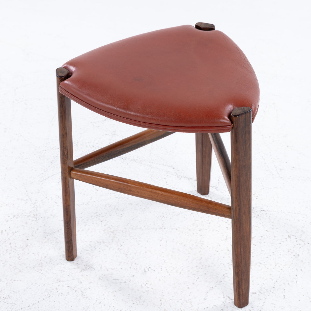 Stool in rosewood