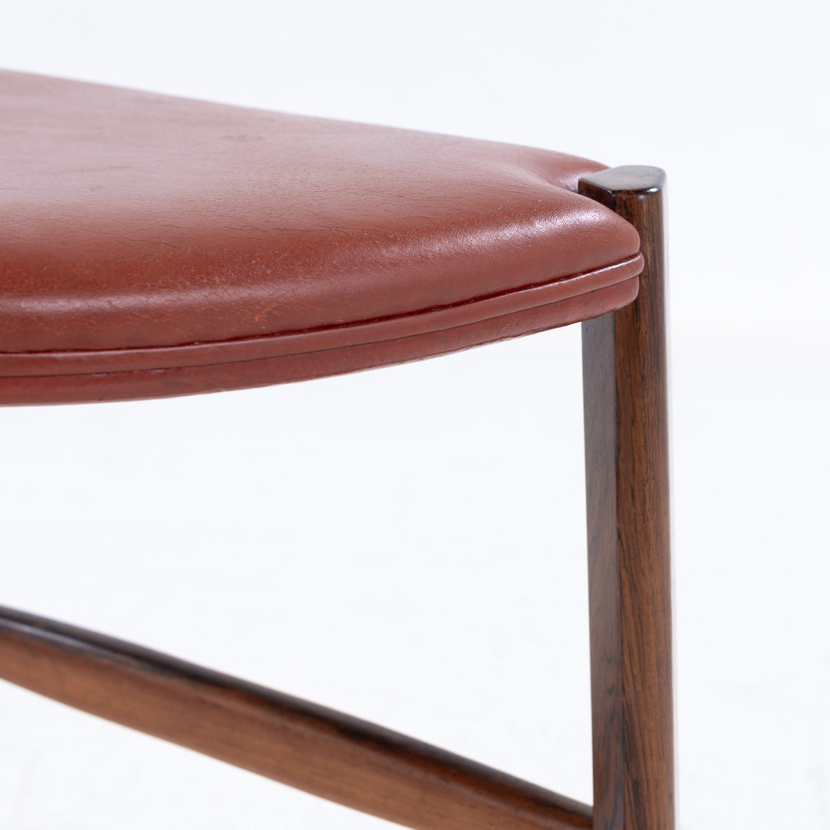 Stool in rosewood