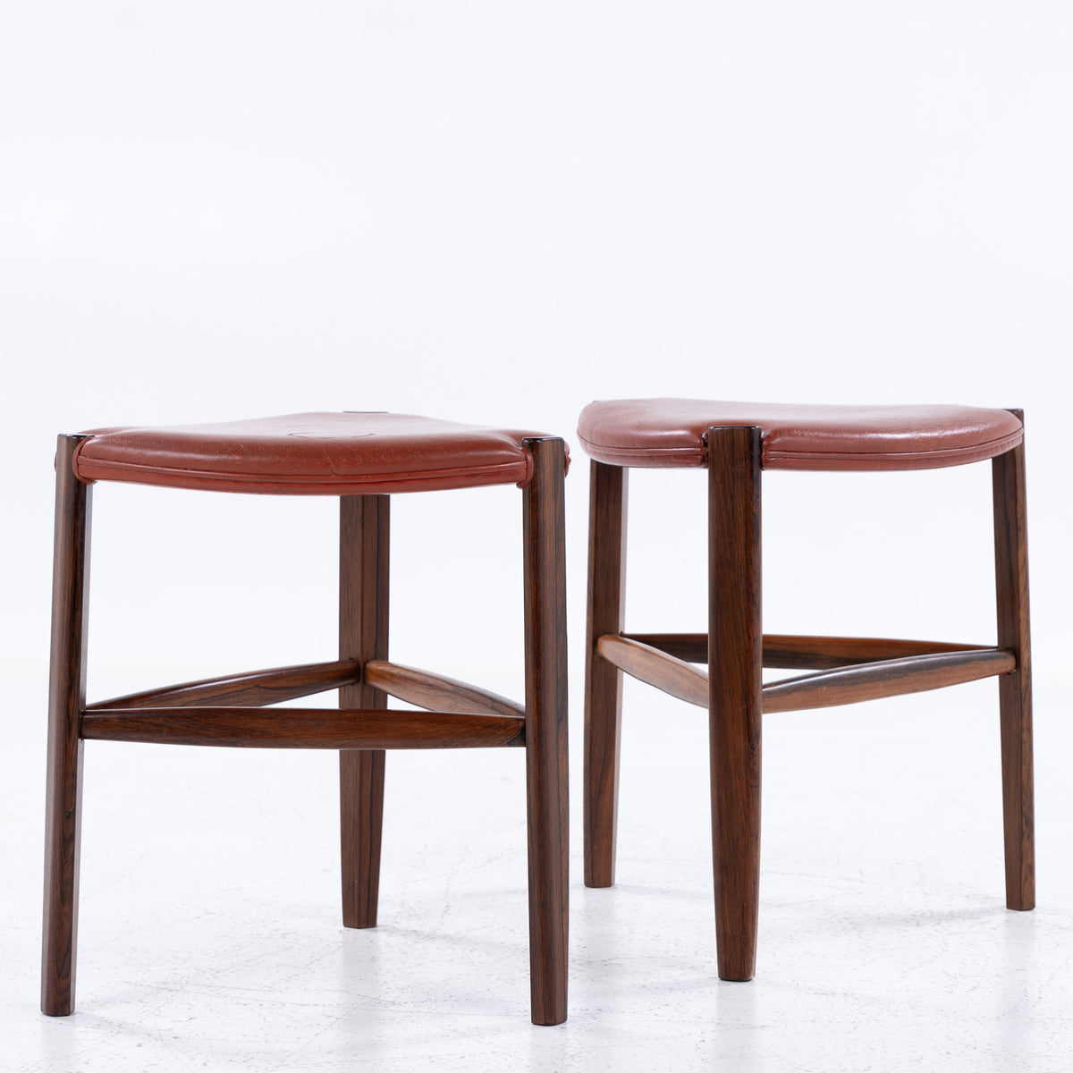 Stool in rosewood