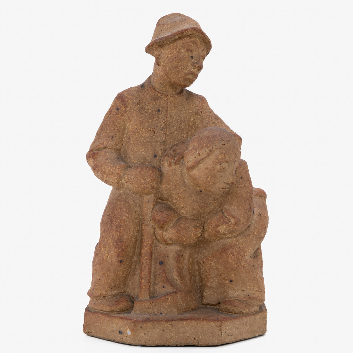 Sculpture in stoneware
