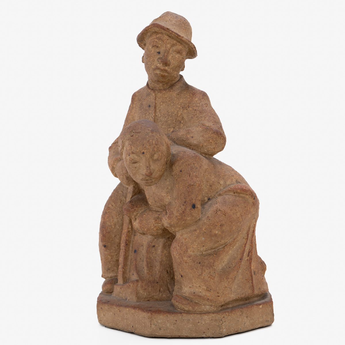 Sculpture in stoneware