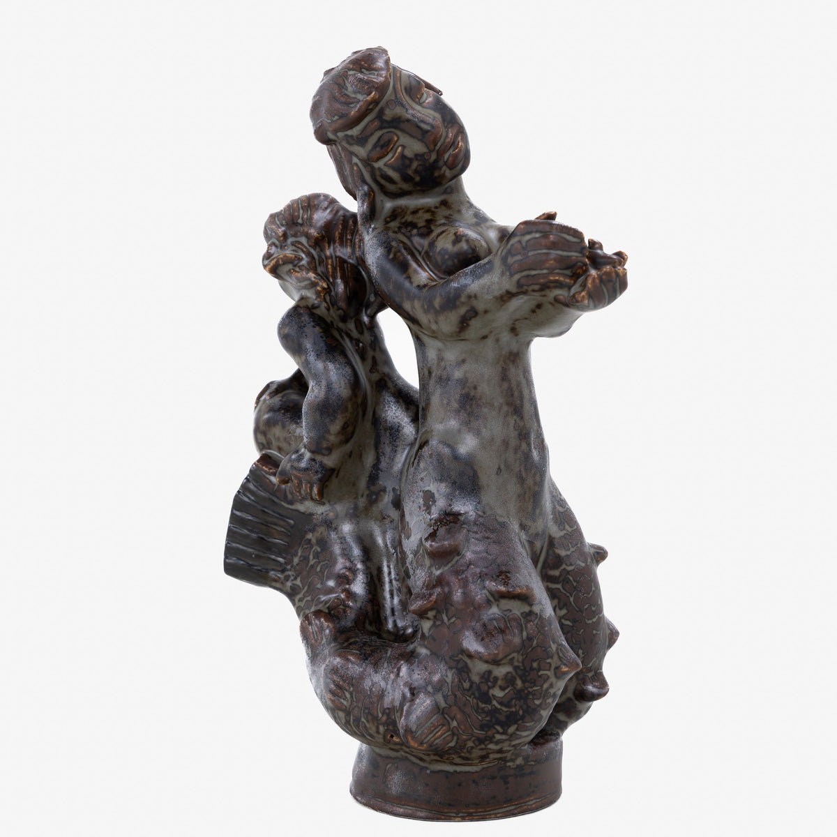 Sculpture in stoneware