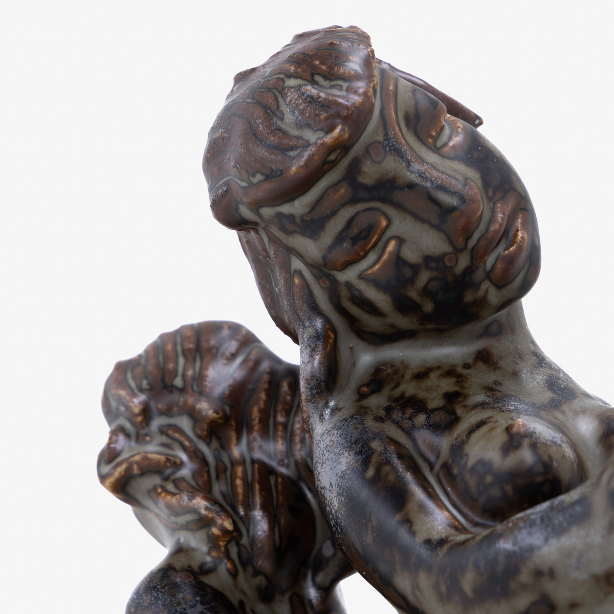 Sculpture in stoneware
