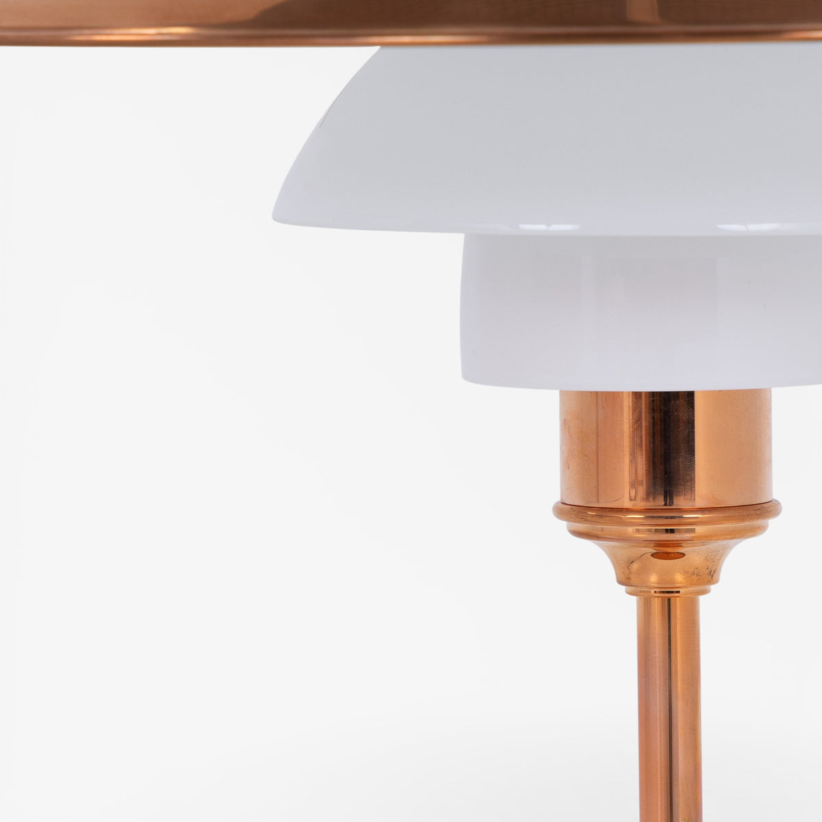 PH 3½-2½ - Bordlampe i kobber
