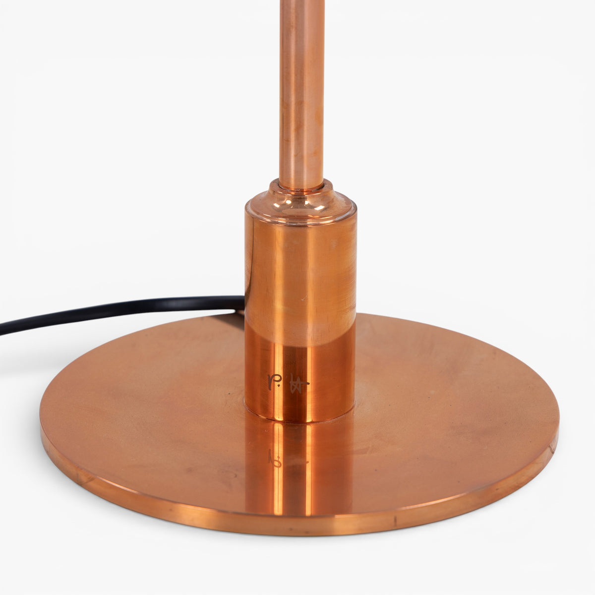 PH 3½-2½ - Bordlampe i kobber