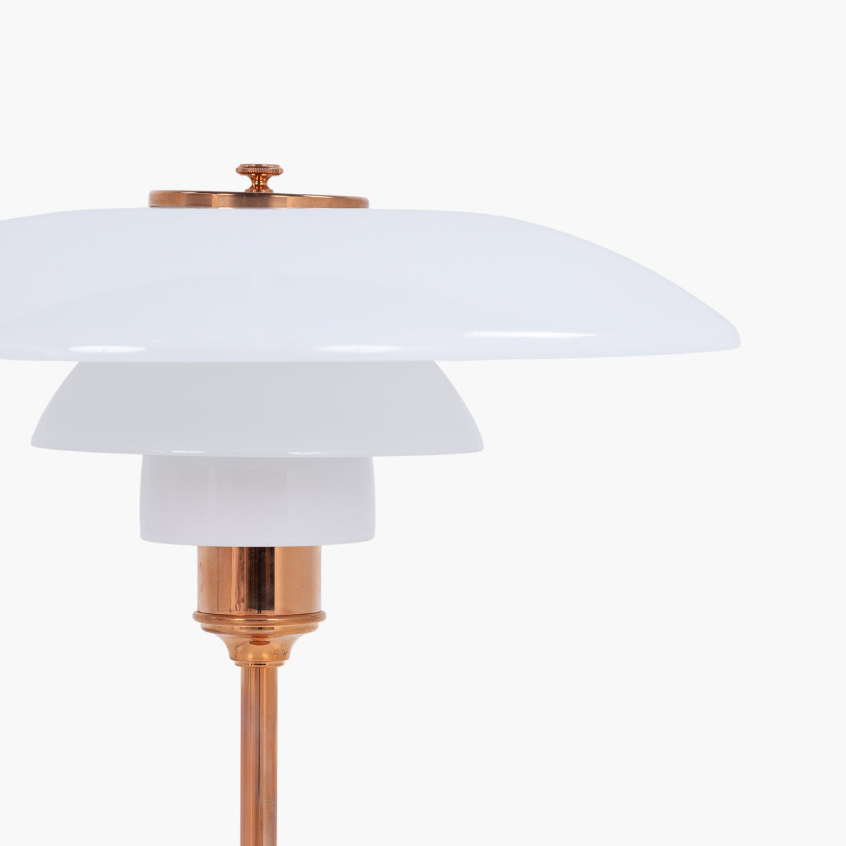 PH 3½-2½ - Bordlampe i kobber