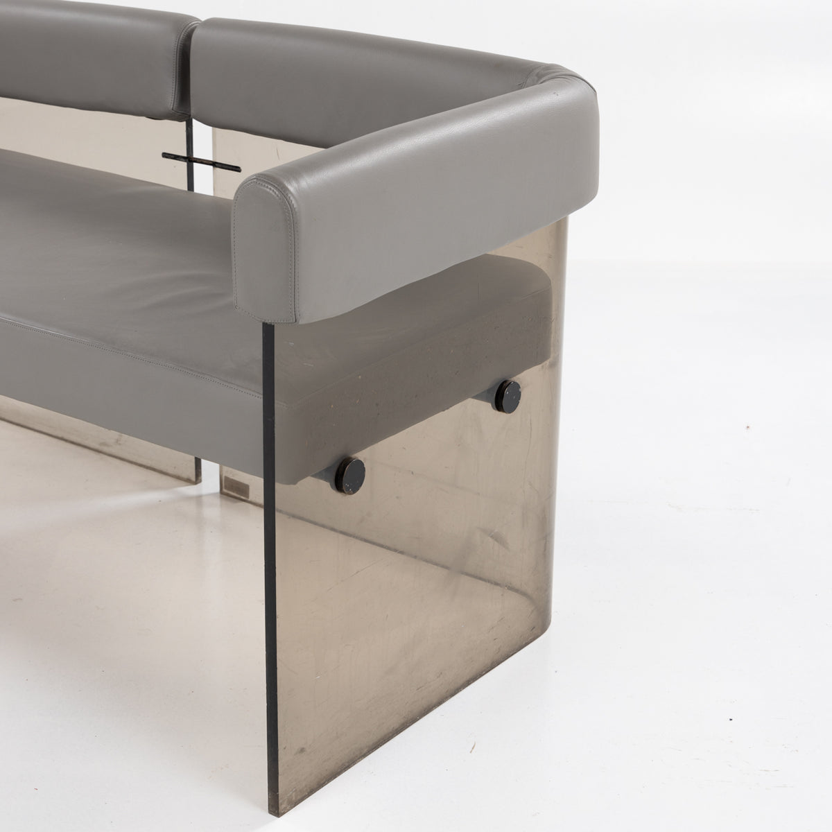 Sofa in plexiglass