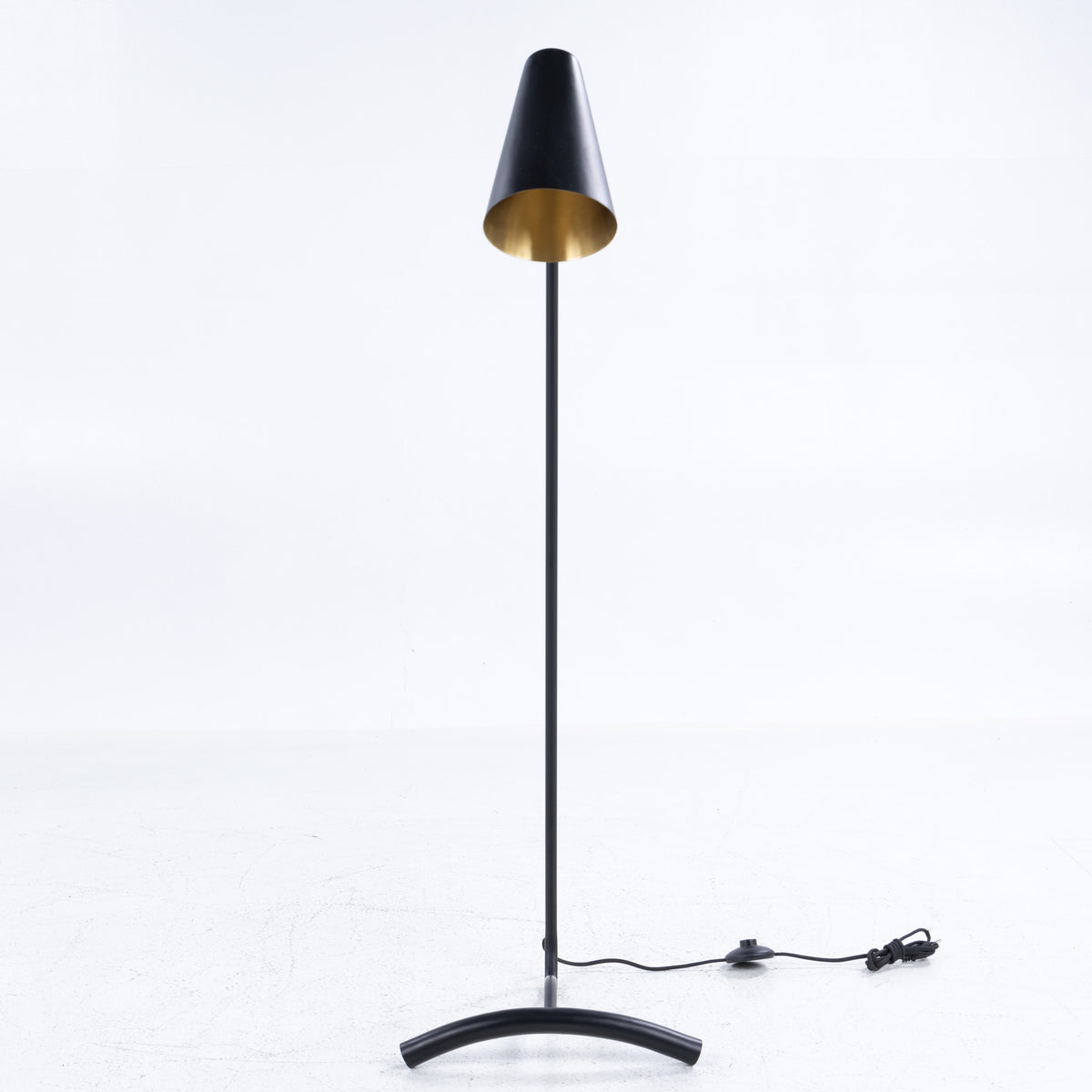 Standerlampe i messing