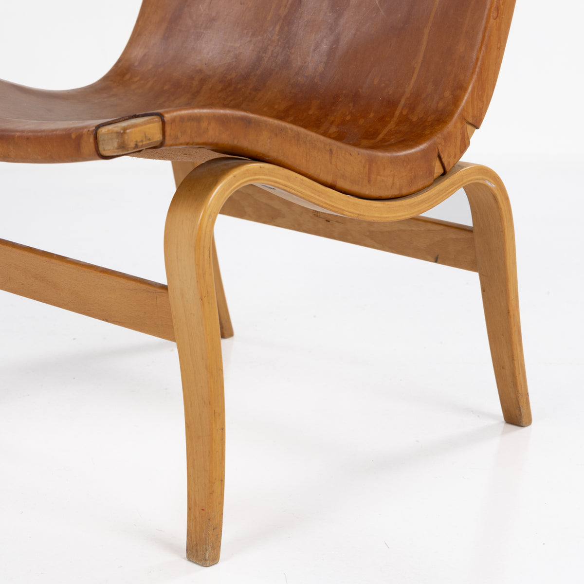 Easy chair with reading flap