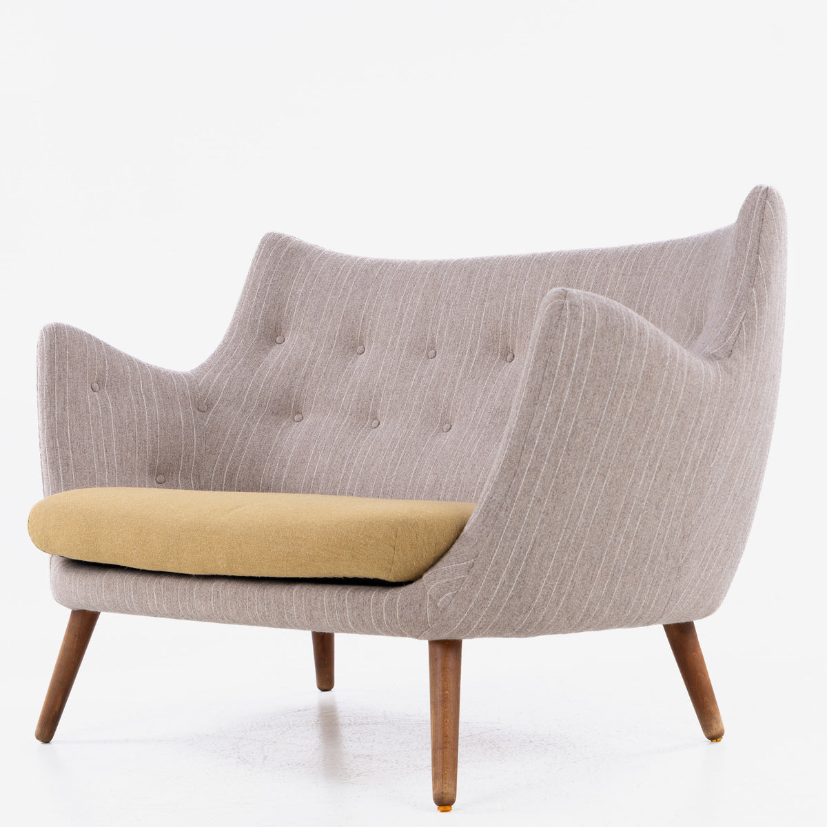 Sjælden 'Poeten'-sofa i tekstil