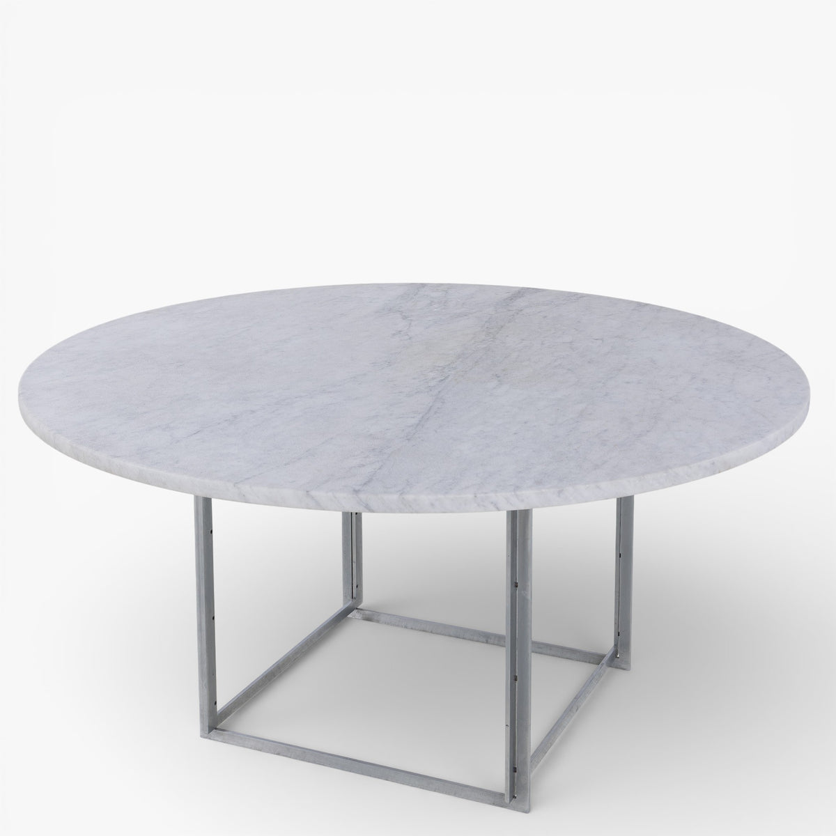 PK 54 - Spisebord m. flintrullet marmor
