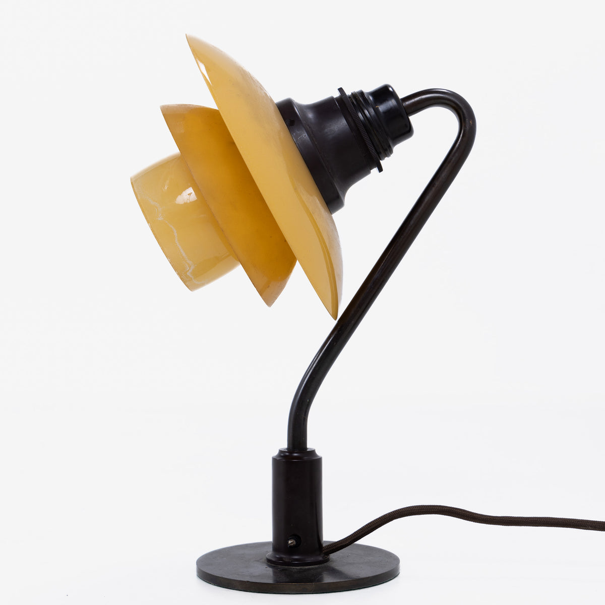 PH 2/2 - ‘Snowdrop’ table lamp in brass