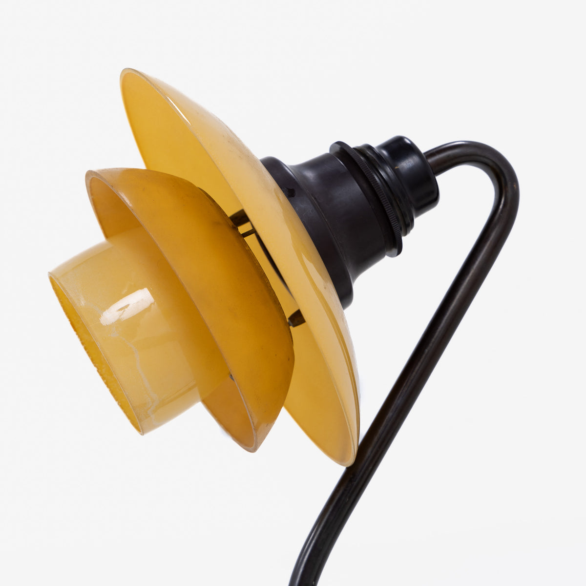 PH 2/2 - ‘Snowdrop’ table lamp in brass